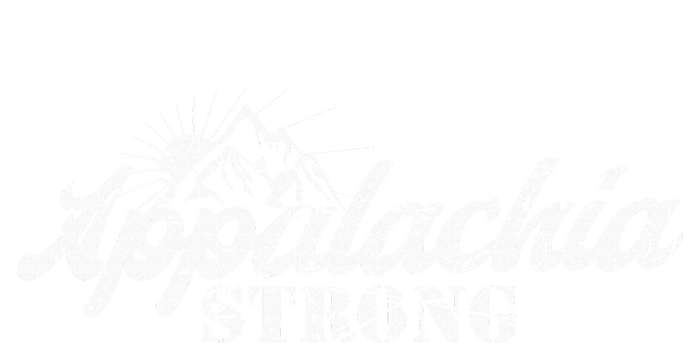 Appalachia Strong Mountain Silhouette Typography Performance Sprint T-Shirt