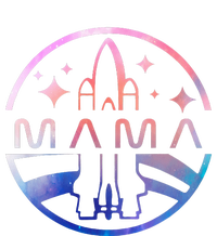 Mama Space Astronaut Rocket Birthday Party T-Shirt