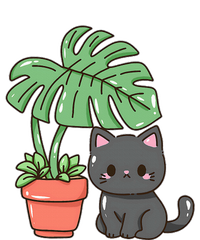 Kitty With Monster Plant Baby Bodysuit