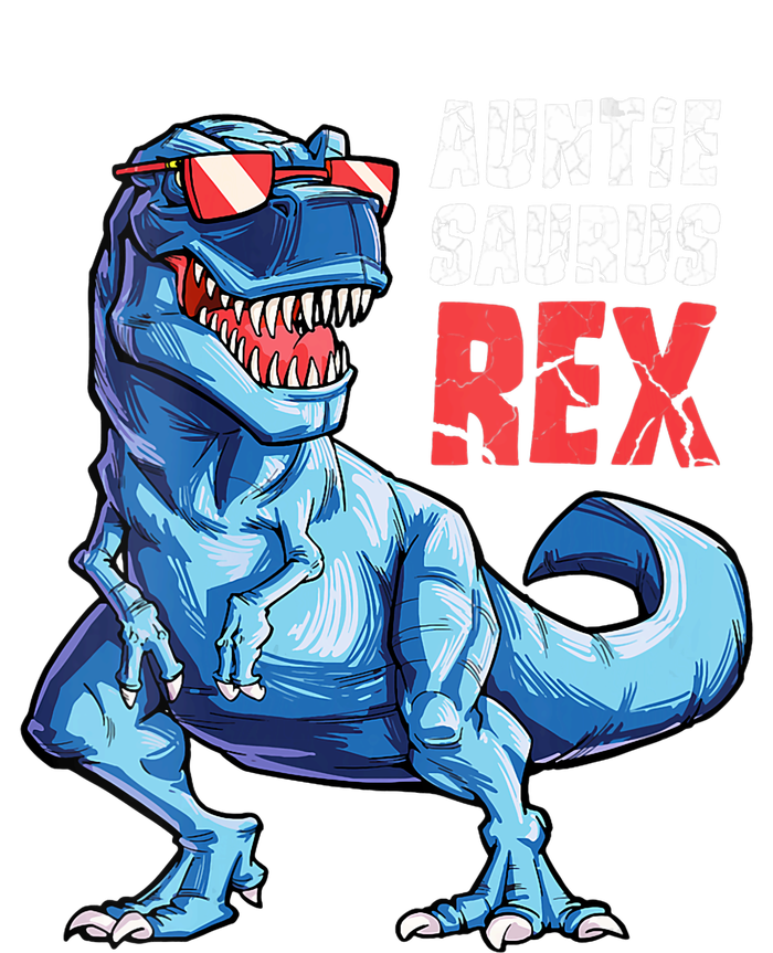 Auntiesaurus T Rex Dinosaur Auntie Saurus Family Matching Vneck Softstyle Adult Sport Polo