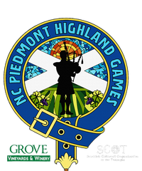 North Carolina Piedmont Highland Games Piper Edition T-Shirt