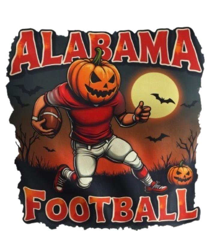 Alabama Football Halloween Pumpkin Player Spooky Alabama Premium Hoodie