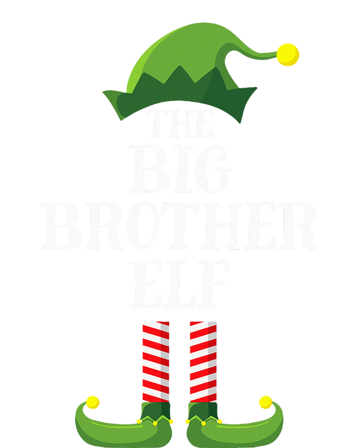 Big Brother Elf Matching Family Group Christmas Party Pyjamas T-Shirt