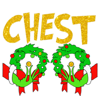 Chest Nuts Matching Chestnuts Funny Christmas Couples Chest Tall Long Sleeve T-Shirt