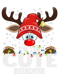 Christmas Matching IM The Cute Reindeer Long Sleeve Pajama Set