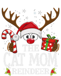 Christmas Matching The Cat Mom Reindeer Family Poster