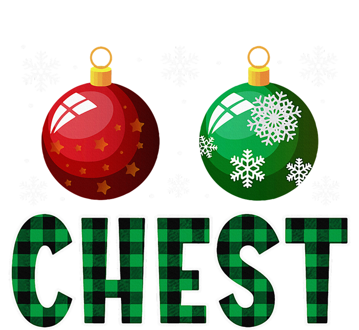 Chest Nuts Christmas Matching Couple Chestnuts T-Shirt