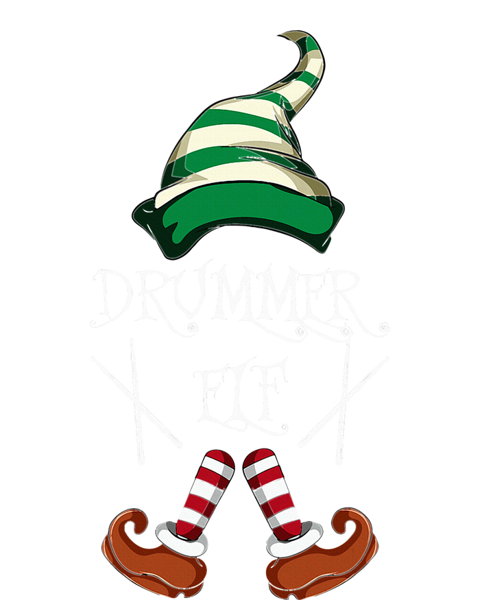 Christmas Drums Music Elf Family Gift Drummer Elf T-Shirt