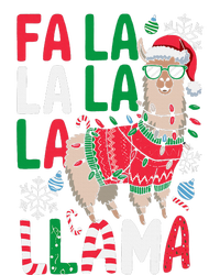 Fa La La Llama Funny Llama Christmas Animal Lover Women Womens Funnel Neck Pullover Hood