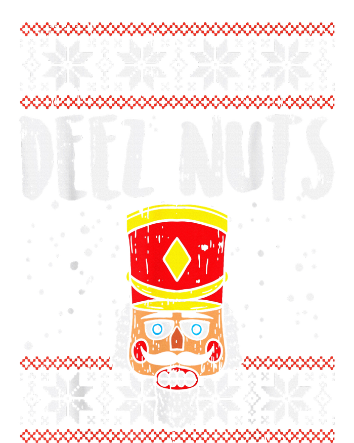 Deez Nuts Nutcracker Funny Ugly Christmas Sweater Meme Gift T-Shirt