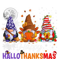 Gnomes Halloween Thanksgiving Christmas Happy Hallothanksmas T-Shirt