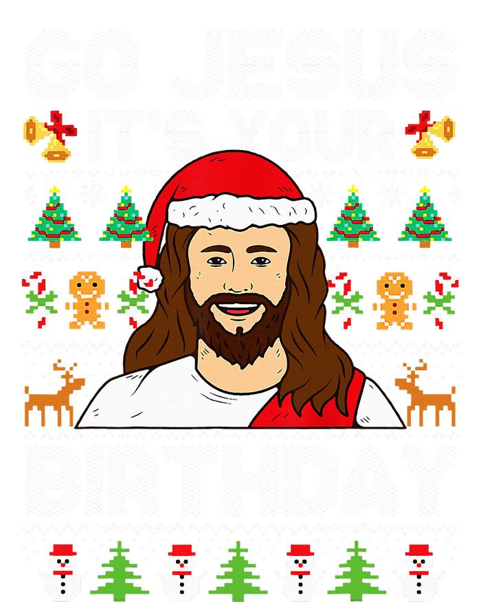 Go Jesus ItS Your Birthday Ugly Christmas Sweater Funny T-Shirt