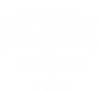 Hondo Texas Tx Vintage Athletic Performance Long Sleeve Polo