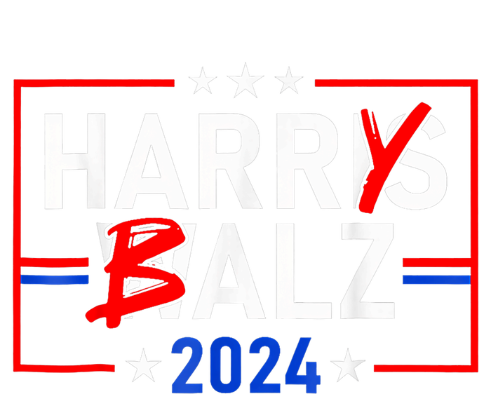 Funny Harris Walz 24 Harry Balz 2024 Meme Democratics Vote Full Zip Hoodie