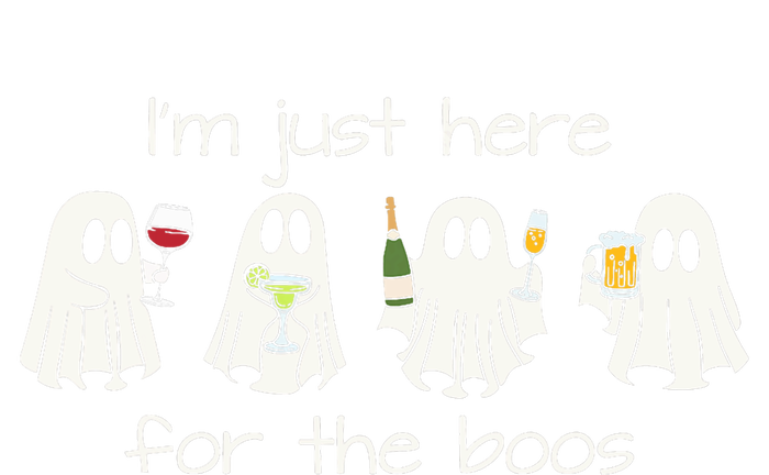 IM Just Here For The Boos Funny Halloween Ghost T-Shirt