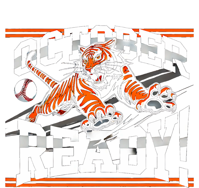 October Ready Tiger Baseball Fan Apparel 7-Panel Snapback Hat