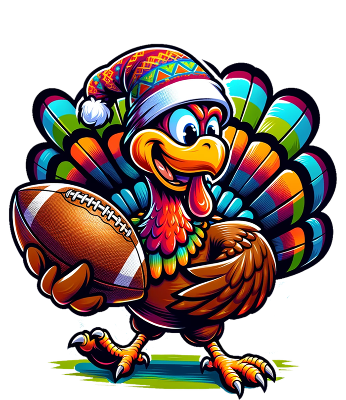 Turkey Bowl Family Football Game Thanksgiving Quarterback Gift Softstyle Adult Sport Polo