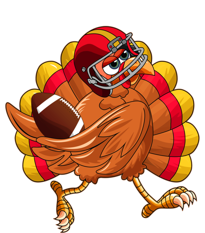 Turkey Bowl Thanksgiving Football Player Costume Gift T-Shirt