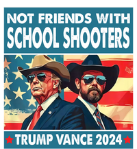 Trump Vance 2024 Not Friends With School Shooters Font & Back 16 in Basic Backpack