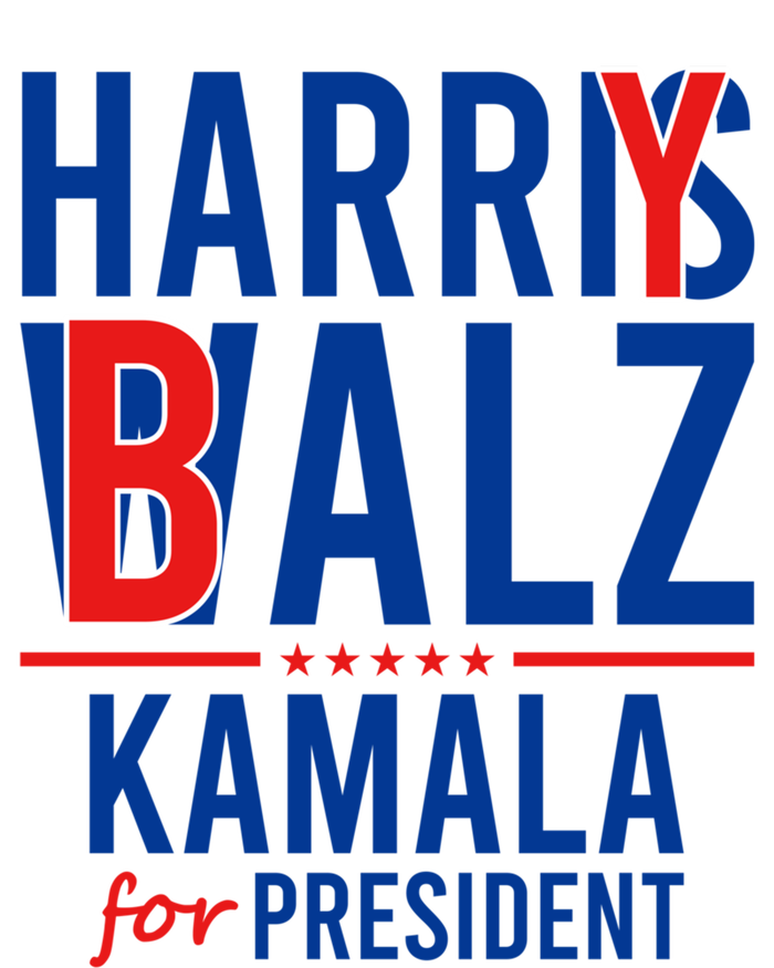 Harry Balz Kamala Harris Walz Democrat Political Funny Gift Baby Bodysuit