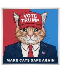 Vote Trump Make Cats Safe Again Republican Democratic Funny Gift T-Shirt