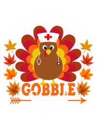 Icu Nurse Gobble Squad Funny Turkey Thanksgiving Gift T-Shirt