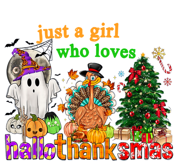 Just A Who Loves Hallothanksmas Happy Hallothanksmas Gift Baby Bodysuit