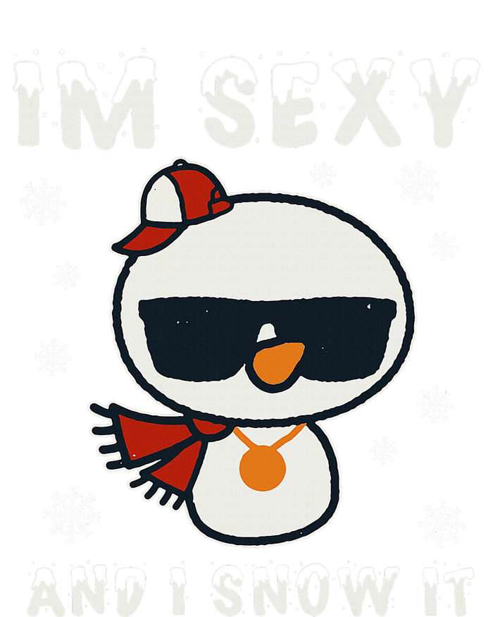 Im Sexy And I Snow It Retro Funny Snowman Mousepad