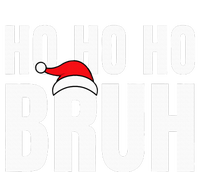 Ho Ho Ho Bruh Funny Christmas Holiday Teen Gift Santa Hat Full Zip Hoodie