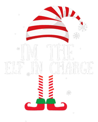 IM The Elf In Charge Christmas Gift Group Family Matching Softstyle Adult Sport Polo