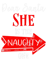 Matching Christmas Outfit For Couples SheS The Naughty One Women's Flannel Pajama Set