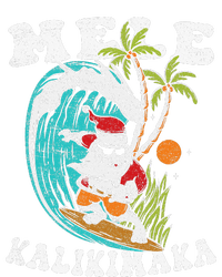 Mele Kalikimaka Hawaii Christmas Surfing Santa Toddler T-Shirt