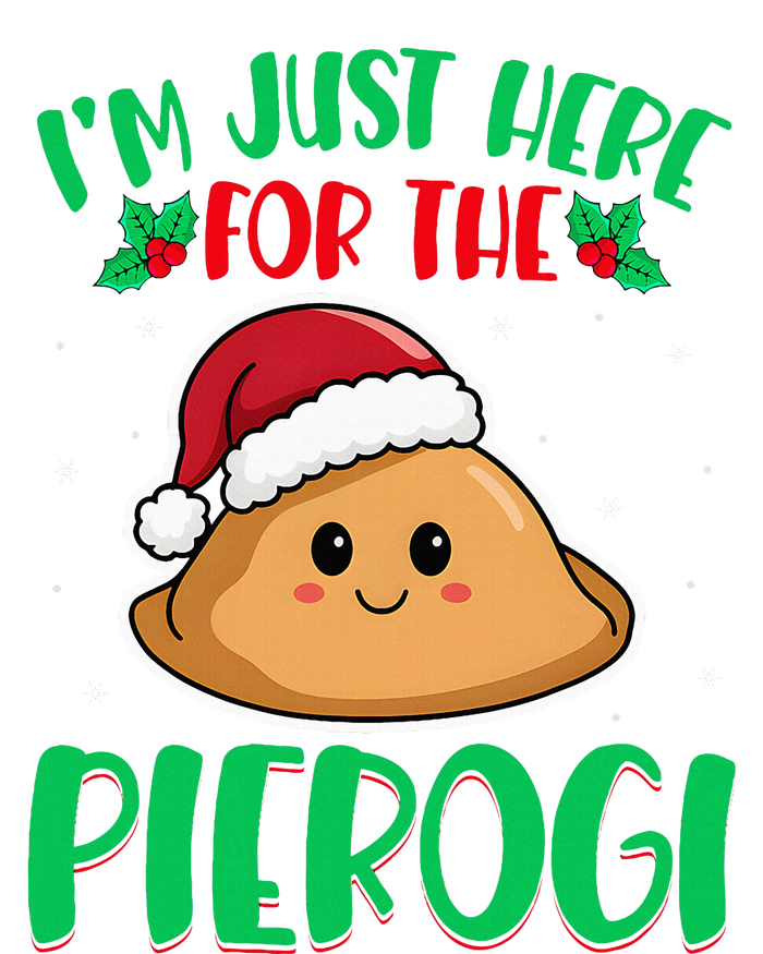 IM Just Here For The Pierogi Polish Pierogi Christmas Tall Long Sleeve T-Shirt