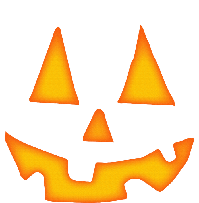 Pumpkin Halloween Jack O Lantern Face T-Shirt