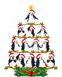 Penguin Christmas Tree Funny Penguin Lover Xmas Youth Performance Sprint T-Shirt