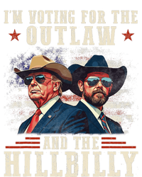 IM Voting For The Outlaw And The Hillbilly Trump Vance 2024 Tall Hoodie