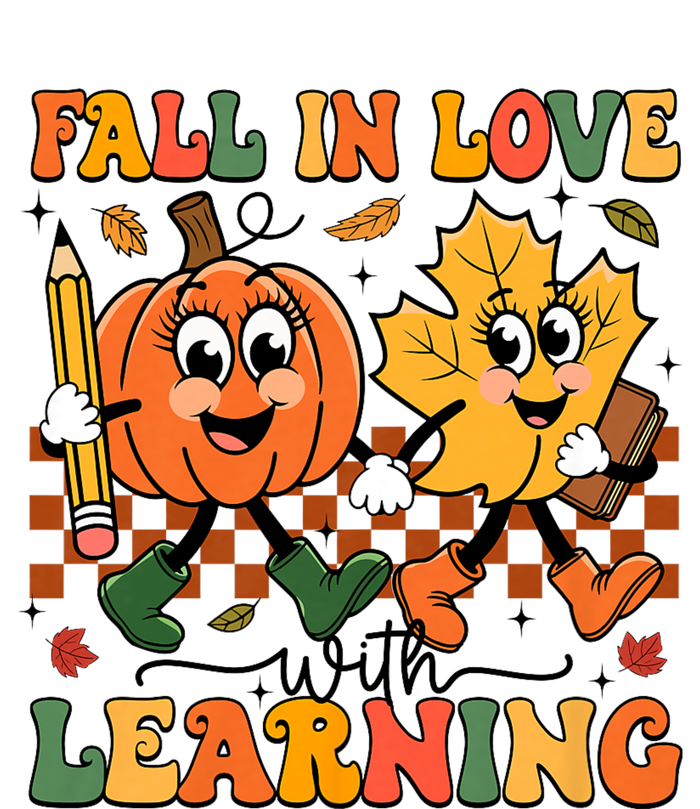 Fall In Love With Learning Thanksgiving Teacher Student Doggie Tank