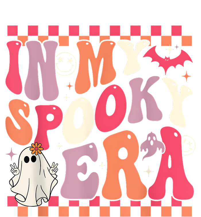 In My Spooky Era Groovy Hippie Halloween Ghost Women Tie-Dye T-Shirt