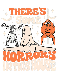 ThereS Some Horrors In This House Ghost Pumpkin Halloween Women's Pullover Hoodie