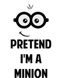 Pretend IM A Minion Costume Party Funny Halloween Minion T-Shirt