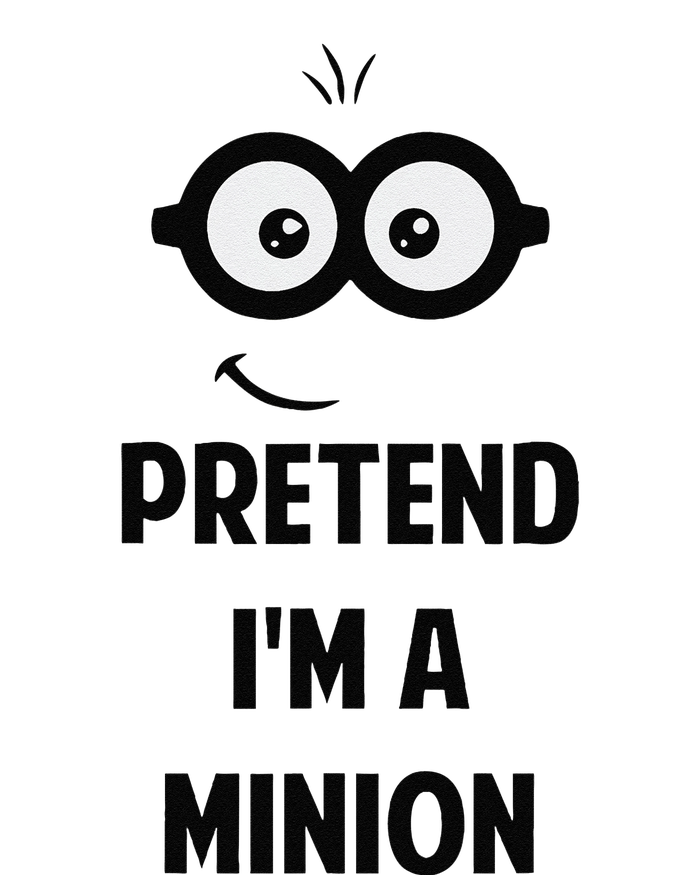 Pretend IM A Minion Costume Party Funny Halloween Minion T-Shirt