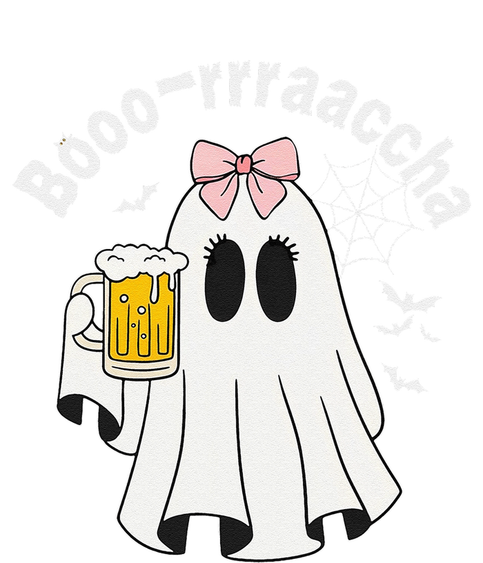 Booracha Funny Halloween Ghost Beer Design Borracha Long Sleeve Shirt