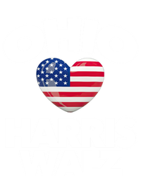 Ohio Loves Harris Walz America Us Columbus Cleveland Oh Gift T-Shirt