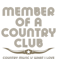 Member Of A Country Club Women's Tri-Blend 3/4-Sleeve Raglan Shirt