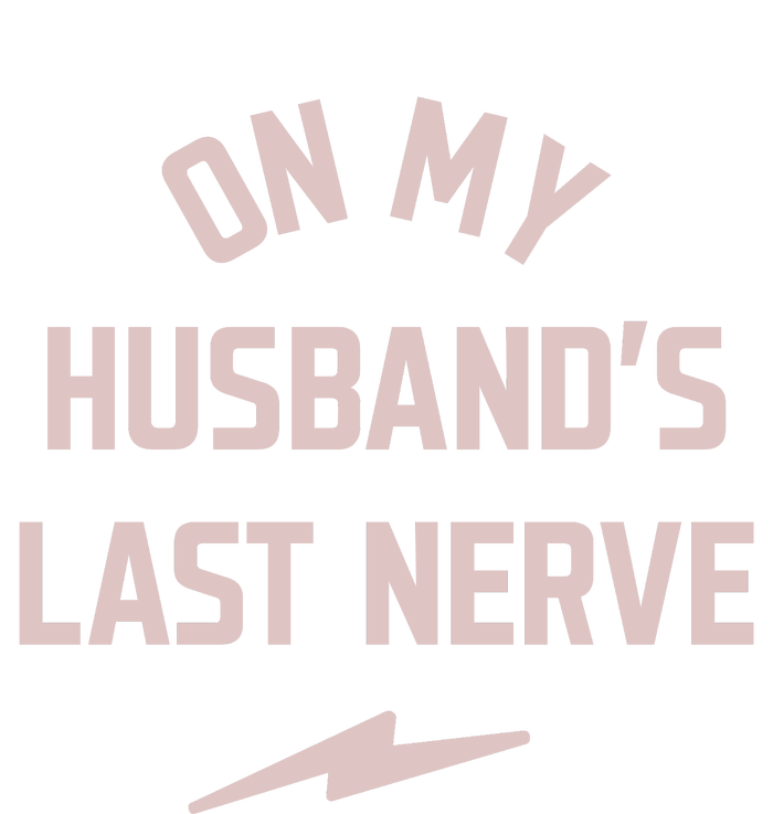 On My Husbands Last Nerve Mesh Reversible Basketball Jersey Tank