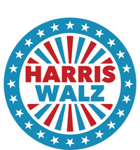 Patriotic Harris Walz Button Style Cool Gift T-Shirt