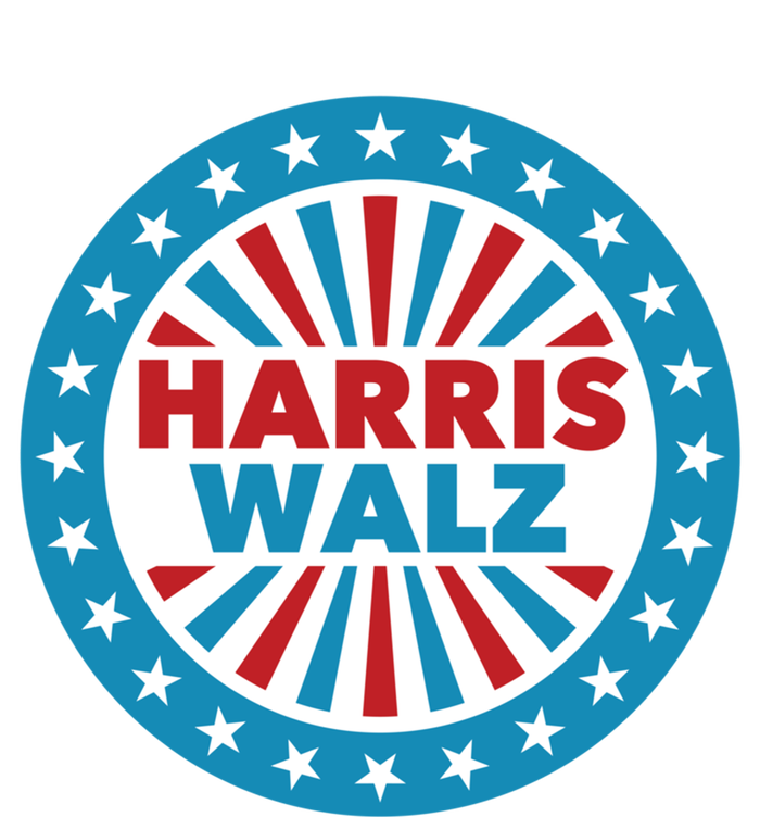 Patriotic Harris Walz Button Style Cool Gift T-Shirt