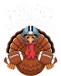 Funny Turkey Turkey And Touchdowns Thanksgiving Fall Gift T-Shirt