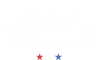 President Feminist A S Place Is In The White House Funny Gift Valucap Bio-Washed Visor