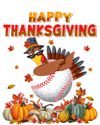 Happy Thanksgiving Dabbing Turkey And Baseball Ball Meaningful Gift Poster